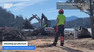 Lake Lure's Massive Cleanup: The Aftermath of Hurricane Helene's Devastation