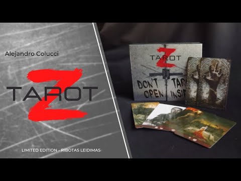 Tarot Z Limited Edition: Don&#039;t Open! / Tarot Z (ribotas leidimas) - TARO KORTOS
