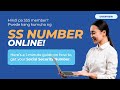 You can get your social security number online in just 3 easy steps!