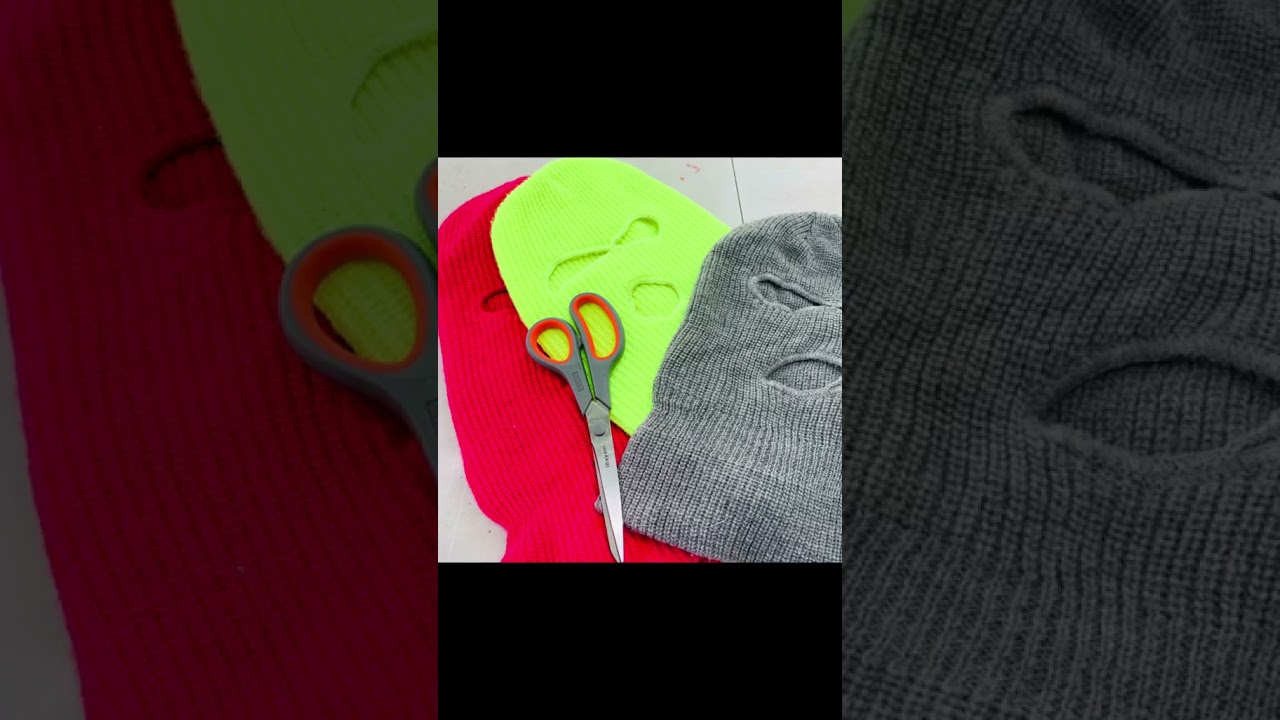 From Ski Mask to Fashion Statement: Upcycled Streetwear Skirt | DIY by MajeedaMonae 