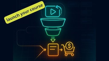 GHL webinar funnel to launch a course in 7 days