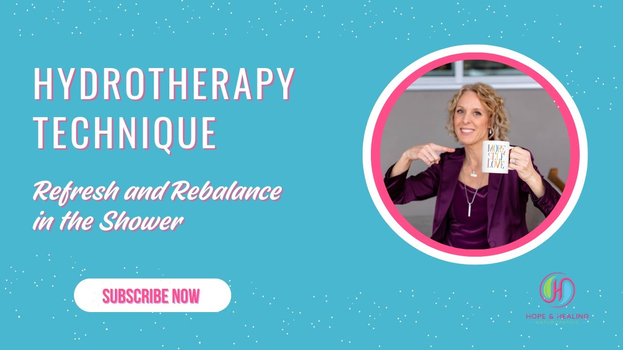 Dr. E’s Hydrotherapy Technique: Refresh and Rebalance in the Shower