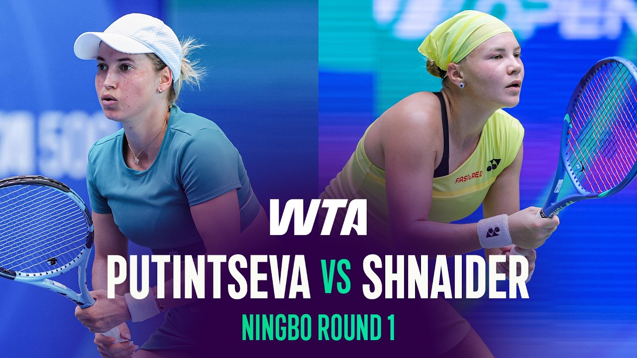 Yulia Putintseva vs. Diana Shnaider | 2026 Ningbo Round 1 | WTA Match Highlights video thumbnail