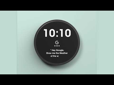 Google Nest Clock concept by Abdelrahman Shaapan