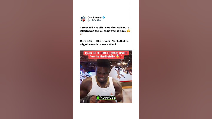 Tyreek Hill Wants OUT of Miami 🤯🤯🤯
