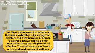 Food Safety Level 2 Section 3 Unit 1 Washing of hands