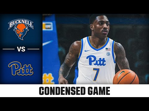 Bucknell vs. Pitt Condensed Game | 2025-26 ACC Men’s Basketball