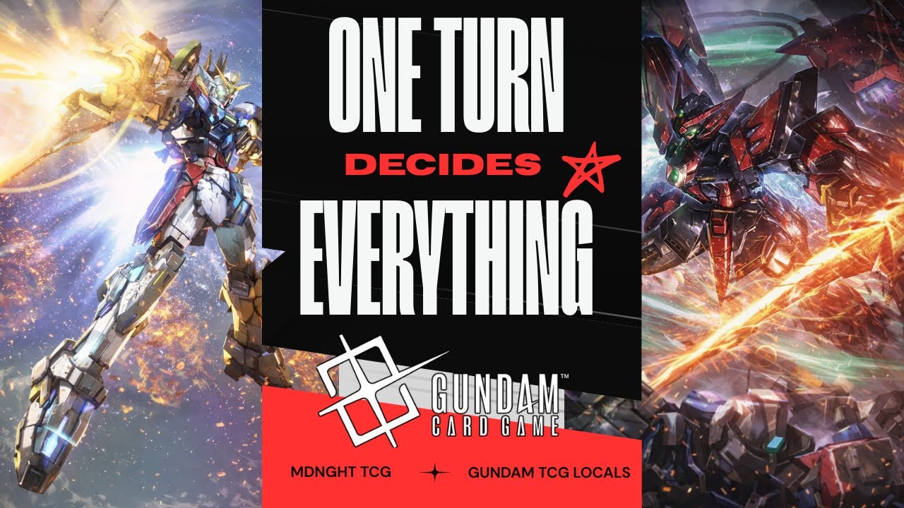 The Moment Everything Changed | Gundam TCG Locals Final