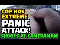 COP SHOOTS AT CAMERAMAN - COUPLE CHARGED WITH CAUSING IT!!!