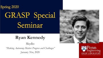 Spring 2020 GRASP Special Seminar: Ryan Kennedy - January 31st