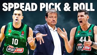 Panathinaikos vs Alba Berlin: Mastering the Ataman's Spread Pick and Roll Offense