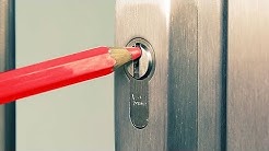 5 Ways to Open a Lock (Life Hacks) 