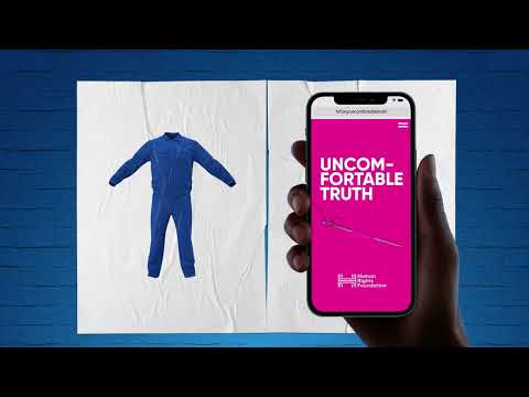 "Uncomfortable Truth" by TAXI (a VMLY&R company) for Human Rights Foundation