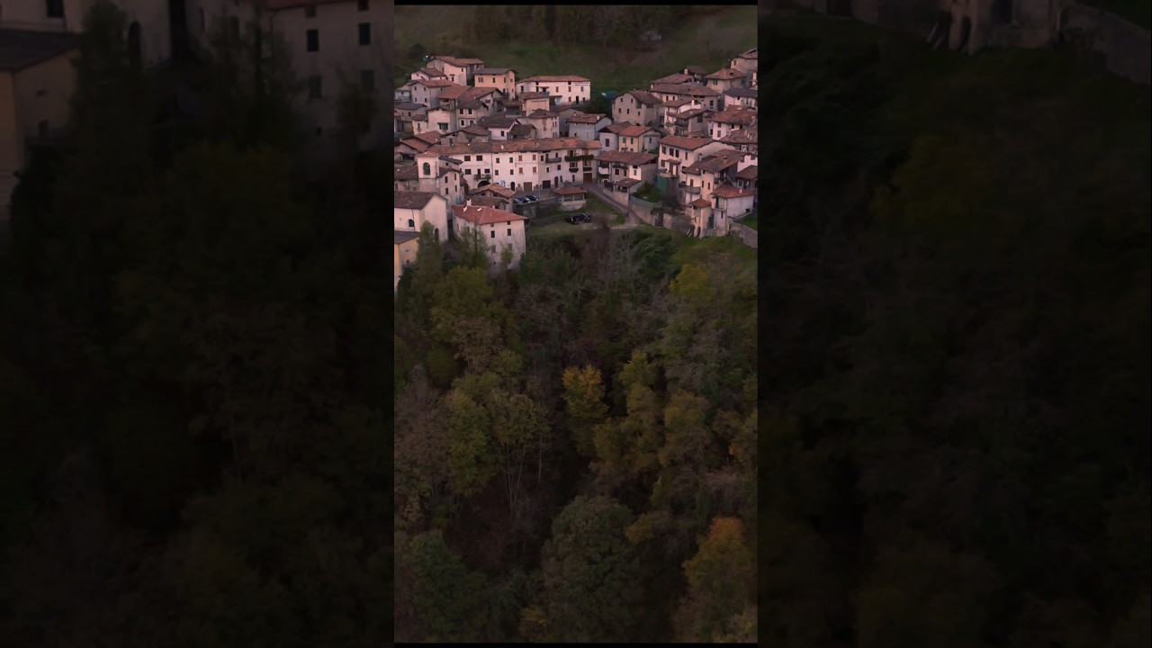 Borgo (Bollone): Italy's Hidden Hilltop Village #bollone #borgo #italy #djimini4pro #hills