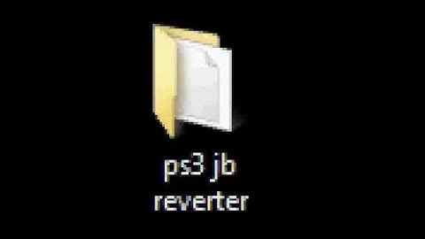 PS3 Jailbreak 4.21 Reverter