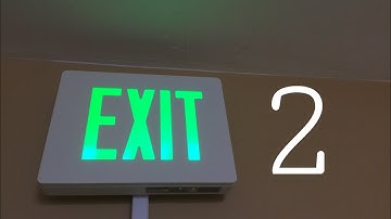 Exit Sign Setup 2 | Dual Lite