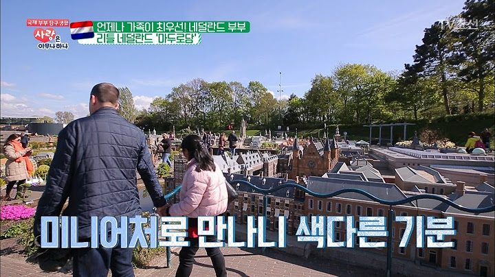 네덜란드를 미니어처로?! 신나는 가족 나들이 ‘마두로담’ [사랑은 아무나 하나] 37회 20180602