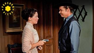 Gannon's Fatal Final Shot (Audie Murphy) (Full Scene) | No Name on the Bullet