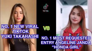 NO 1 . NEW VIRAL TIKTOK YUKI TAKAHASHI  VS NO.1 MOST REQUESTED ANGELINE JANDA. “ HONDA GIRL”