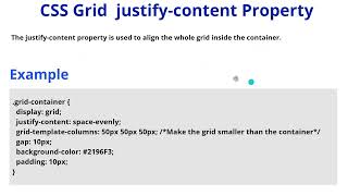 CSS Grid Justify-Content Property | CSS Grid Course: Justify Content and Align Content | #grid #112