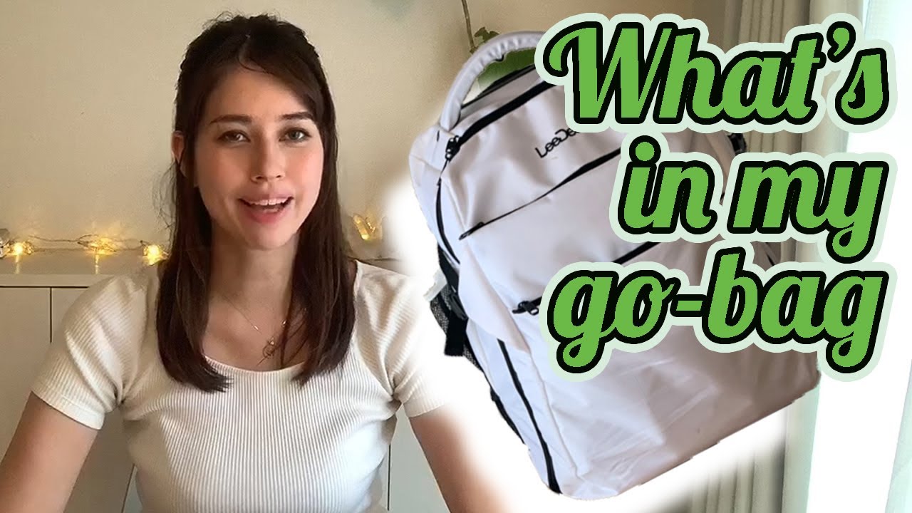 Disaster Preparedness - What's in my Go Bag 