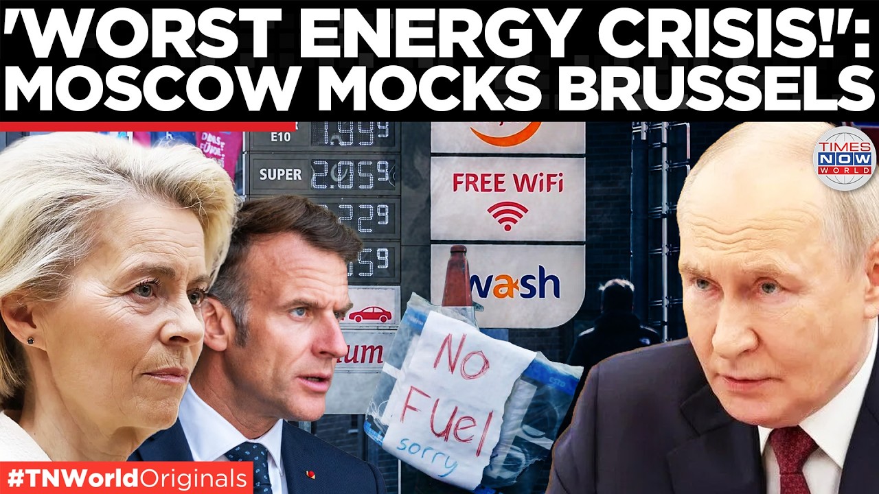 EU FUEL CRISIS! Russia Mocks Europe As Diesel Prices Hit Record Highs | Times Now World