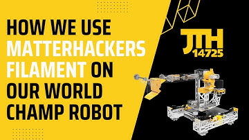 How We Use Matterhackers Filament on our World Champion Robot