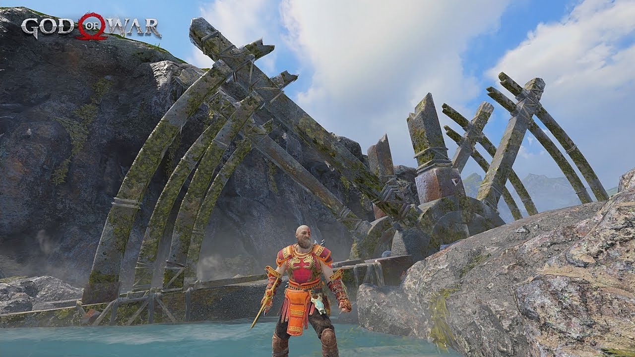 God of War - MAPA DO TESOURO: ILHA DA CRIAÇÃO 