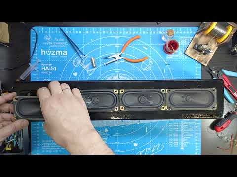 Bluetooth колонка - саундбар своими руками