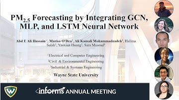Spatiotemporal Forecasting of PM2.5 AQI Using GCN and LSTM Networks - INFORMS 2021