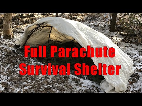 Full Parachute Survival Shelter 