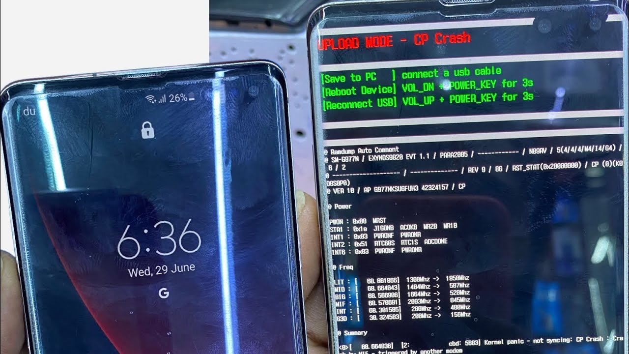 UPLOAD MODE - CP Crash. S10 5G How to fix upload mode problem easy way ...
