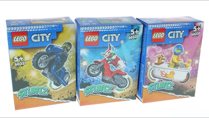 LEGO City Stuntz Bear Stunt Bike Motorbike Toy 60356