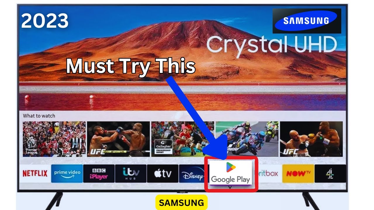 How To Install Google Play Store On Samsung Smart Tv - Youtube