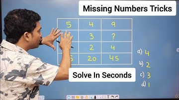 Missing Numbers Tricks | Reasoning Tricks | Maths Tricks | imran sir maths