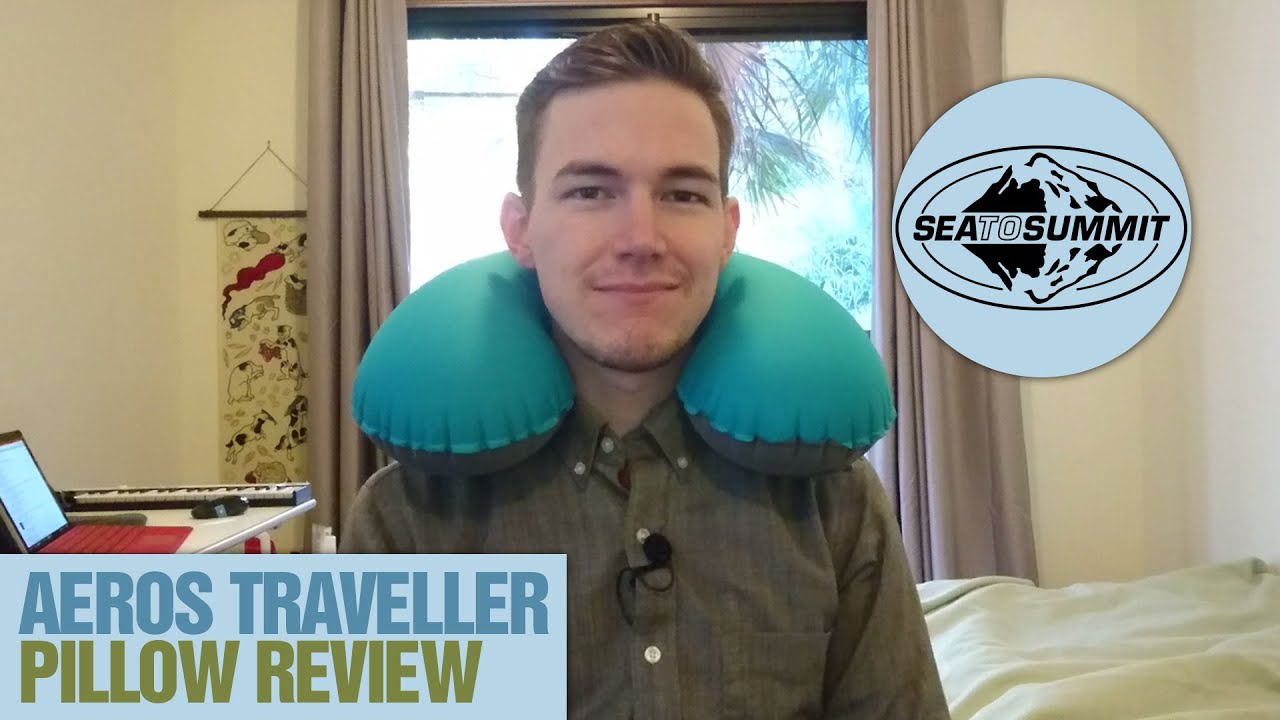 sea to summit inflatable neck pillow