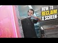 LEARN T-SHIRT PRINTING | The Secrets to Reclaim Screens at Home | Step by Step T-Shirt Business