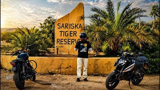 Finally Reached Sariska Tiger Reserve | Rain Ride Part 2 | Jungle Road Adventure