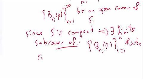 Bounded sets in metric spaces