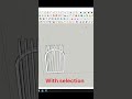 How to trim object in sketchup with intersect faces #sketchup #sketchuptips #sketchuptutorial