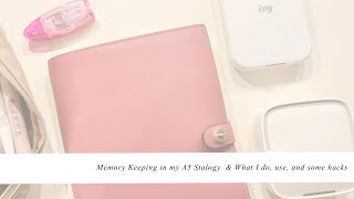 Memory Keeping in my A5 Stalogy & What I do, use, and some hacks