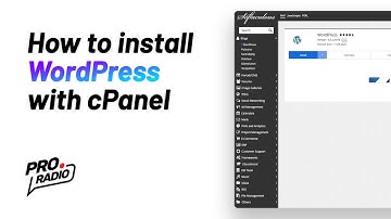 How to install WordPress [Pro.Radio WordPress Theme Tutorial]