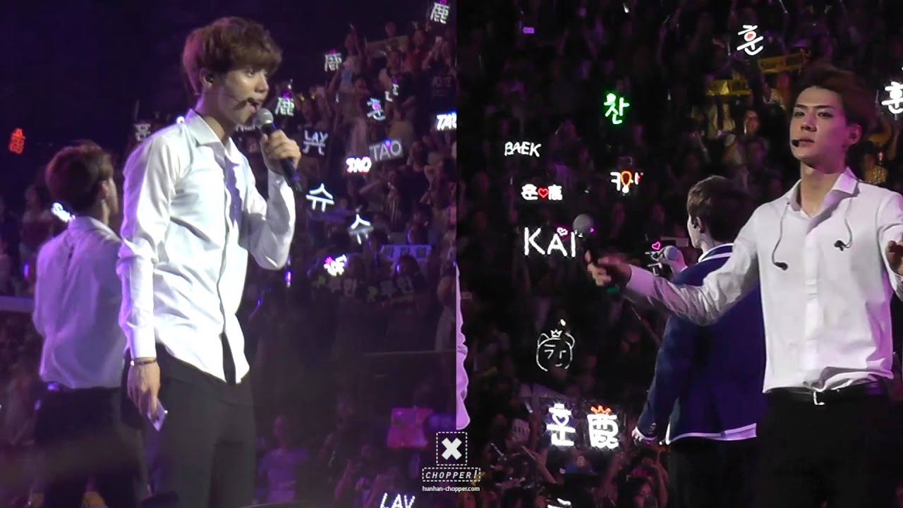 [Chopper!]140718 Shanghai con Lucky HunHan focus (Triple-digit shooting)