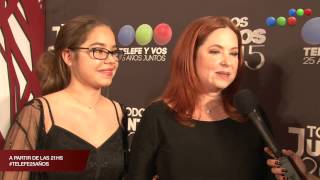 Alfombra Roja Llega Andrea Del Boca Junto A Su Hija Todos Juntos 2015 Alfombra Roja Llega Andrea Del Boca Junto A Su Hija Todos Juntos 2015