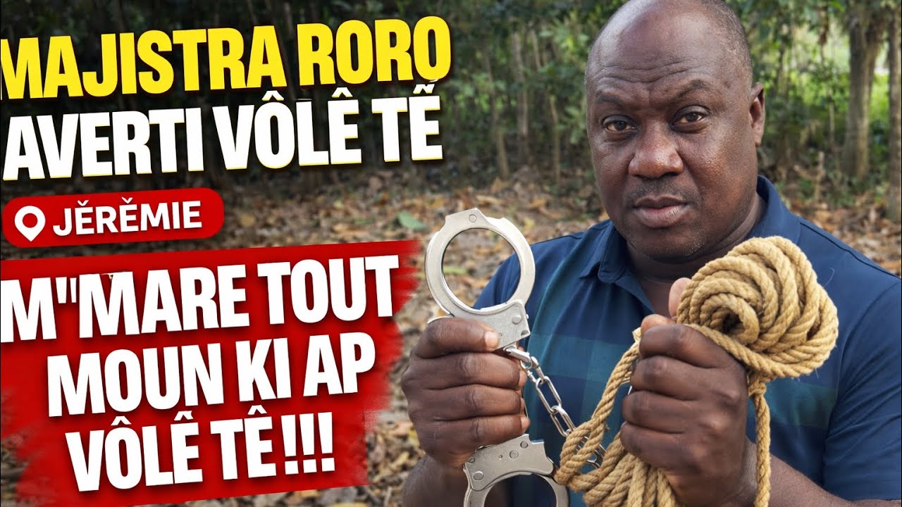 Nan Dosye vòlè tè Jeremi  an Majistra Roro pale, anpil moun pwal anba kòb