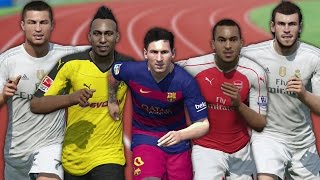 FIFA 16 Speed Test | Fastest players in FIFA without the ball