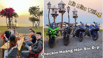 Hồ Dầu Tiếng - cách Sài Gòn 1 hơn tiếng chạy xe | Ngắm Hoàng Hôn View Núi | Bằng Lăng Glamping