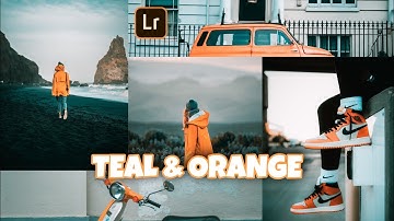 Teal & Orange Lightroom Mobile Presets | Teal & Orange Presets | Aqua Presets