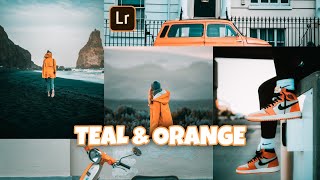 Teal & Orange Lightroom Mobile Presets | Teal & Orange Presets | Aqua Presets screenshot 3
