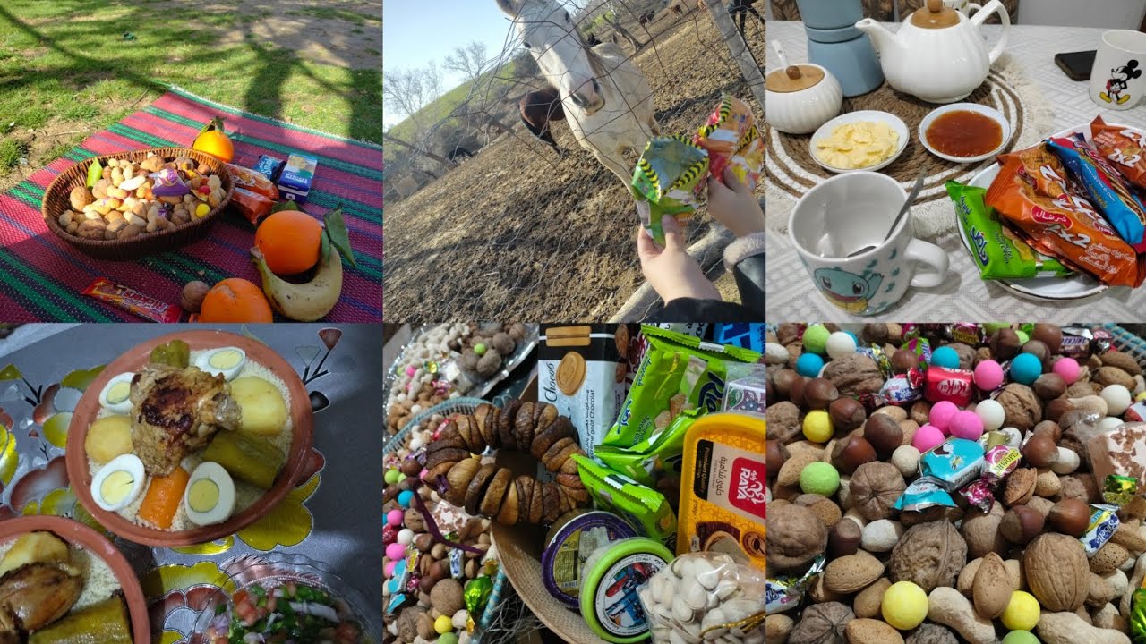 نقعد برا ومروحش عند فاميلة 😊 رواحي شوفي وين رحت قعدة فالطبيعة تقلع الغمة❤️💛